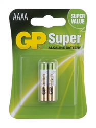 Baterie mikrotužková AAAA (2ks) alkalické 