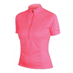 Endura dres WMSXtract S/S Jersey Hi-Viz Pink vel. M