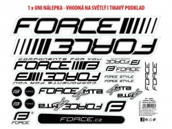 Force nálepky 4MTB na rám