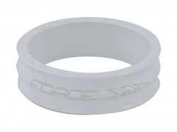 Force podložka pod představec Alloy CNC 10 mm bílá