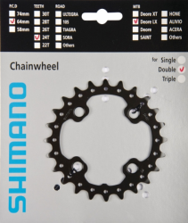 Shimano převodník 24z. FCM675 pro 38-24z.