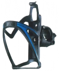 PRO-T košík na láhev na řidítka černá - modrá