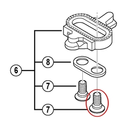 Shimano PD-M737 šroub do zarážky SPD 