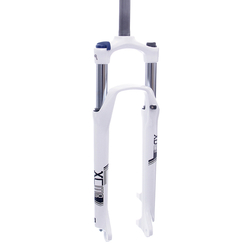 SR Suntour odpružená vidlice 27,5" XCM HLO DISC bílá