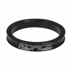 Force podložka pod představec Alloy CNC 5mm,  černá