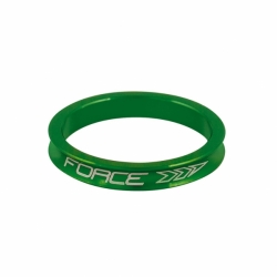 Force podložka pod představec Alloy CNC 5mm,  zelená