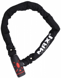 MAX1 zámek řetěz 8x900 mm černá