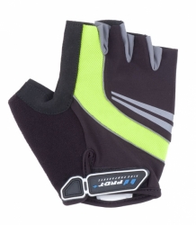 PRO-T Plus rukavice Salerno černo-zelená fluor 