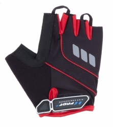 PRO-T Plus rukavice Riva černo-červená