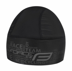 Force čepice pod přilbu lycra černá Uni