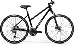 Merida CROSSWAY 300-LADY (2021) Glossy Black(Matt Silver)