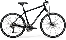 Merida CROSSWAY 300 (2021) Glossy Black(Matt Silver)