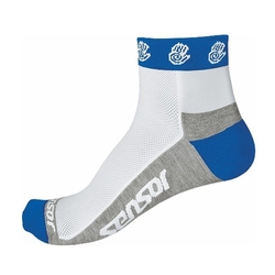 Sensor ponožky Race Lite Ručičky bílo-modrá vel. 3-5
