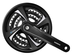 Shimano kliky FC-TX801 48-38-28z. 7-8sp. 175 mm černá