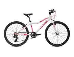 Core Nipper 24" (2025) 1x7sp. bílá s růžovou