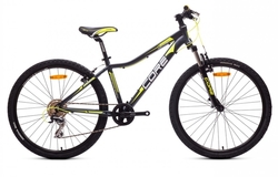 Core Razor 26" (2025) 1x8sp. odpružená vidlice, černá se žlutou