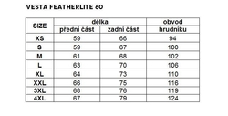 Haven vesta Featherlite 60 zelená vel. M