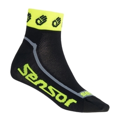 Sensor ponožky Race Lite Ručičky reflex žlutá