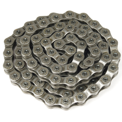 34R řetěz BMX Orto chain 1sp. 1/2x1/8 110čl. stříbrný