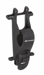 Force držák telefonu pro displej 4-6" silikon černá
