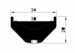 Remerx ráfek RX2030 622x30 32děr FV