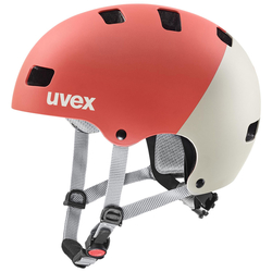 Uvex helma Kid 3 CC (2022) 51-55 graefruit-sand mat