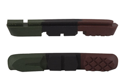 Pro-T Plus brzdové špalky Cartridge třísměsová Army-náhradní gumičky 