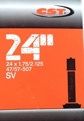 CST duše 24x1,75/2,125 AUTO-SV