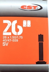 CST duše 26x1,5-1,75 AUTO-SV40mm