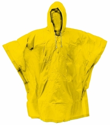Pláštěnka poncho PVC žlutá