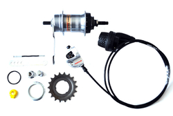 Shimano náboj Nexus Inter-3 zadní 36děr stříbrná