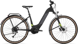 Rock Machine Crossride INT e500 B Touring (Matte Black/Grey/Radioactive Yellow)