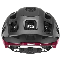 Uvex helma React MIPS black-ruby red