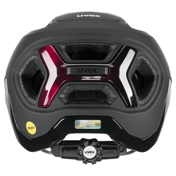 Uvex helma React MIPS black-ruby red
