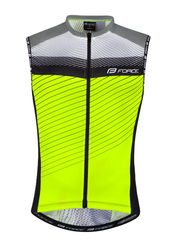 Force dres bez rukávů Acceler fluo-černá vel. M