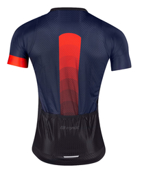 Force dres krátký rukáv Ascent modro-červená