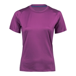Force dres krátký rukáv MTB Mount Lady fialová