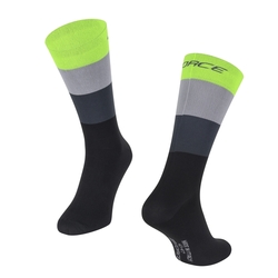 Force ponožky Rainbow černá-fluo 
