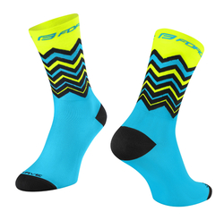 Force ponožky Wave S-M/36-41 fluo-modrá