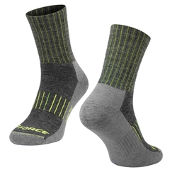 Force ponožky Arctic vel. S-M/36-41 šedo-fluo