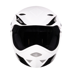 Force helma Downhill junior bílá matná vel. S-M
