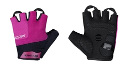 Force rukavice Sector Lady gel černá-růžová