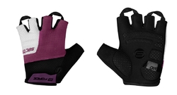 Force rukavice Sector Lady gel černá-fialová