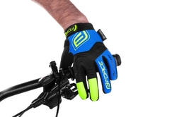 Force rukavice MTB Autonomy černo-modrá