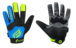 Force rukavice MTB Autonomy černo-modrá