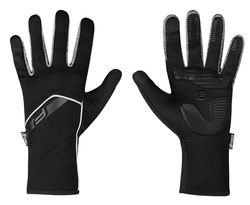 Force rukavice Gale softshell jaro - podzim černá
