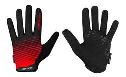 Force rukavice MTB Angle letní červeno-černá