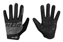 Force rukavice MTB Swipe letní černo-šedá