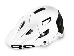 R2 helma Trail (2023) bílá-černá matná vel. L