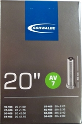 Schwalbe duše 20x1,5-2,4 AV40